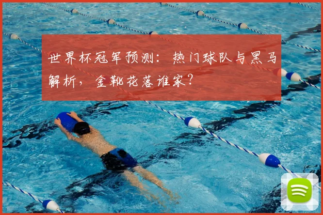 世界杯冠军预测：热门球队与黑马解析，金靴花落谁家？